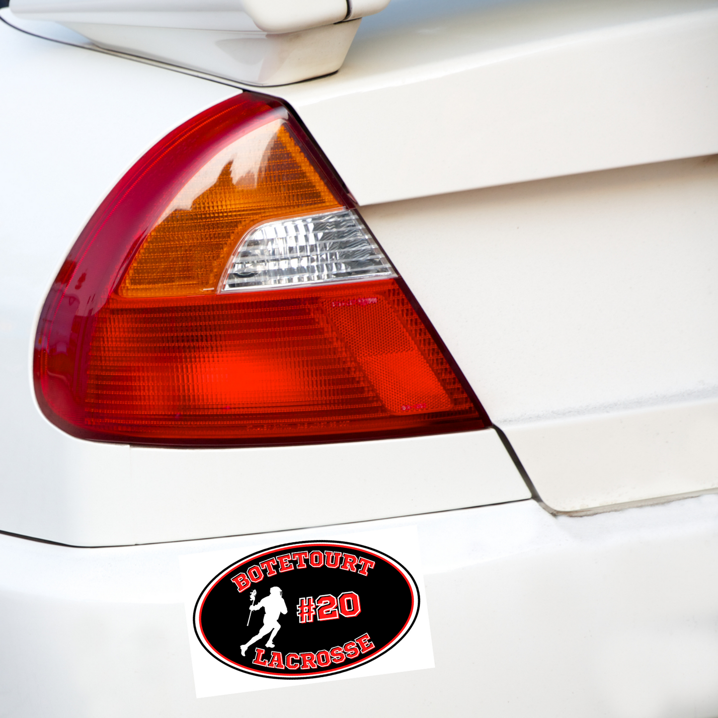Botetourt Lacrosse 3"x 5" Oval Magnet