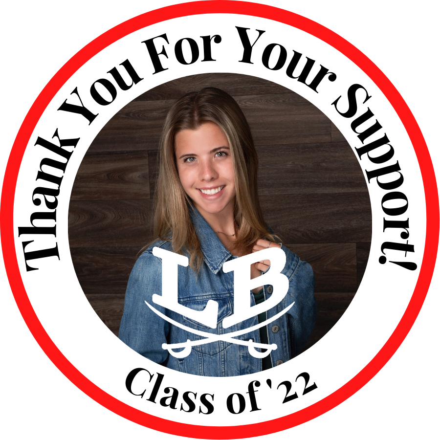 Graduate Thank You Photo Stickers - Circle