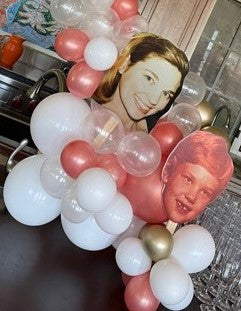 2 Tiny Head Picture Cutouts - 8.5"x11"