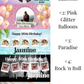 Custom photo birthday banners