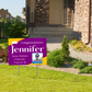 Photo Angles Graduate Yard Sign w/ "H" Stake