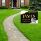 Photo Angles Graduate Yard Sign w/ "H" Stake