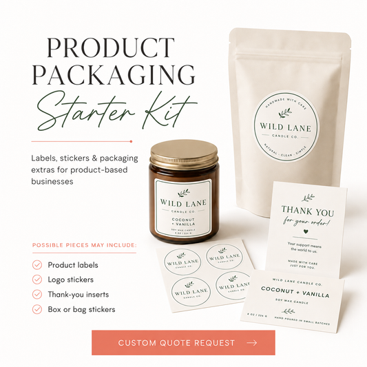 Product Packaging Starter Kit — Custom Quote Request