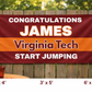 Start Jumping Graduation Custom Banner