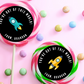 Outer Space Valentine's Day Stickers