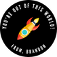 Outer Space Valentine's Day Stickers