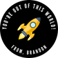 Outer Space Valentine's Day Stickers