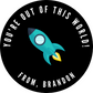 Outer Space Valentine's Day Stickers