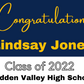 Custom Name Script Graduate Yard Sign w/ Stake- 18"x24"
