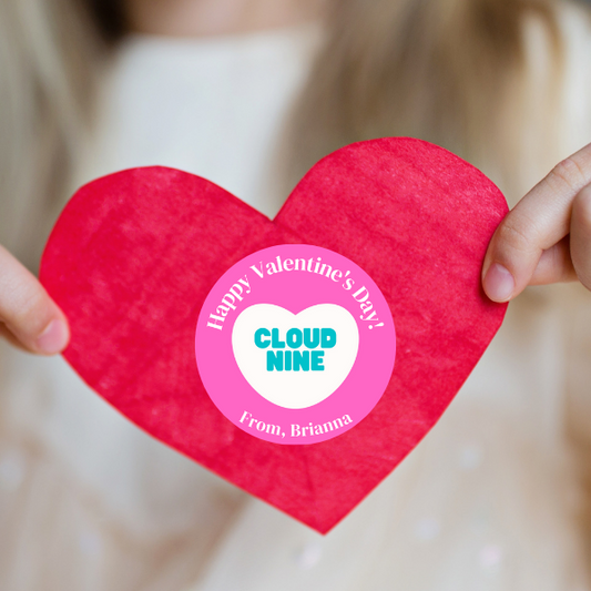 Hot Hearts Valentine's Day Stickers