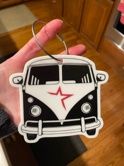 4" Custom Shape Logo Acrylic Bag Tag