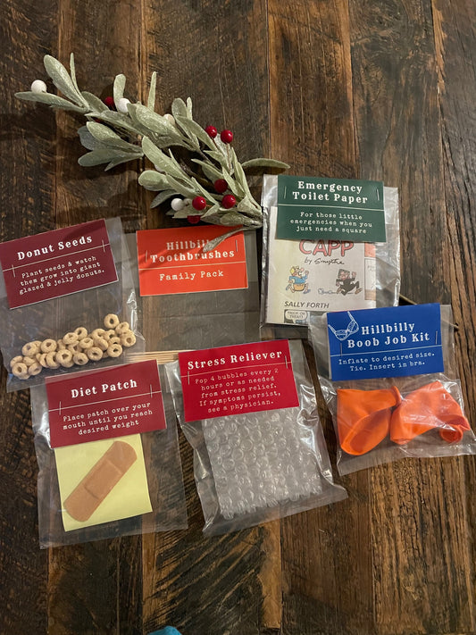 Hilarious White Elephant Gag Gifts: 6-Pack for Stocking Stuffers and Office Pranks