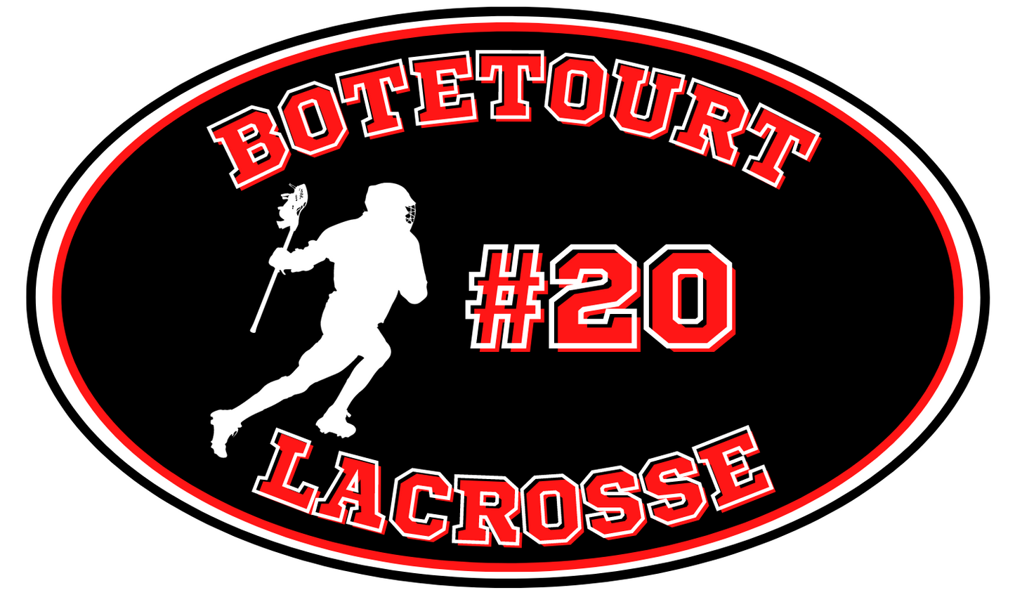 Botetourt Lacrosse 3"x 5" Oval Magnet