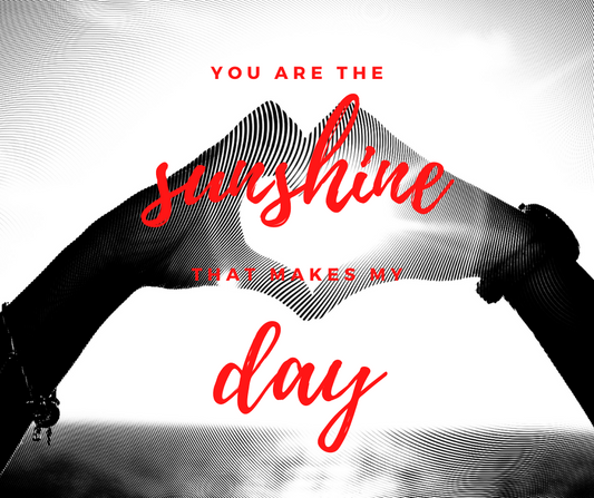 You Are The Sunshine Stickers - Square